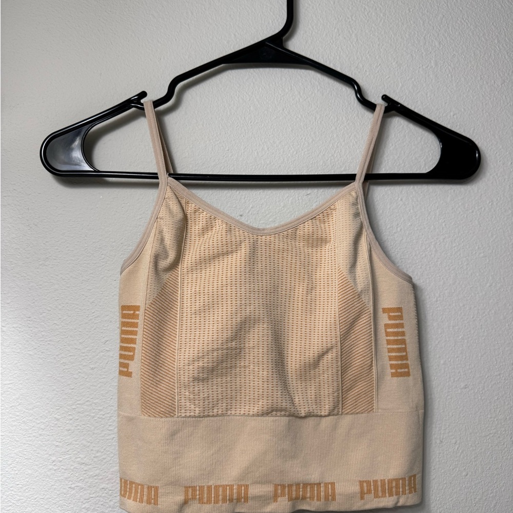 Puma Light Beige Tank Top